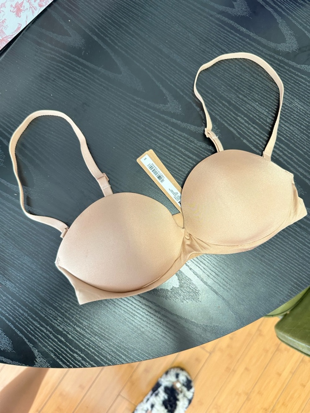 Skims Strapless Push-Up Bra Clay Neutral